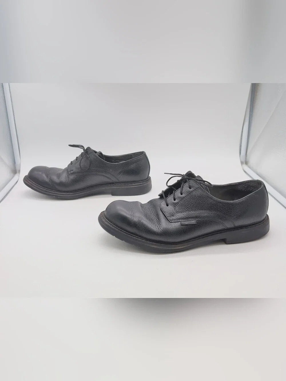 Mephisto Men’s Black Leather Comfort Oxfords – Goodyear Welt – Size 9